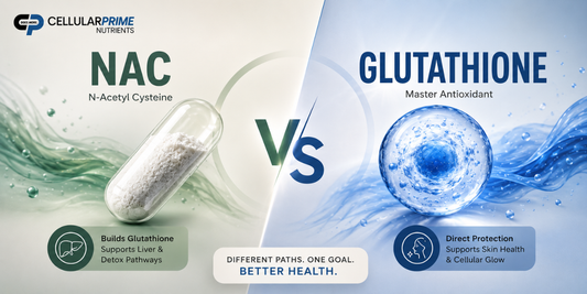 NAC vs glutathione