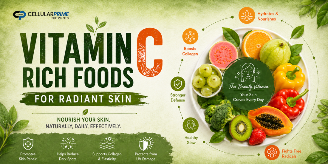 vitamin C rsich foods for radiant skin