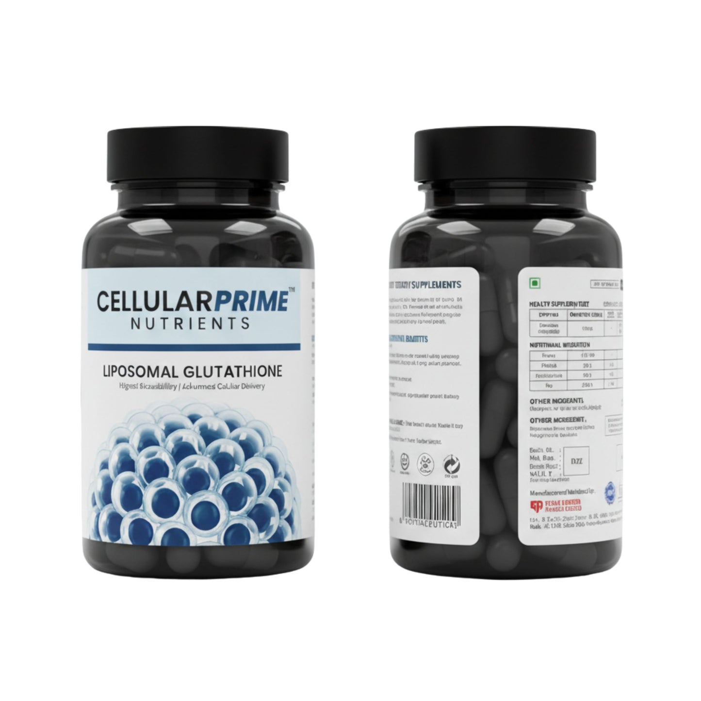 Liposomal Glutathione 650mg | High-Absorption Antioxidant for Skin Glow & Detox