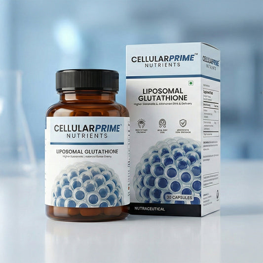 Liposomal Glutathione 650mg | High-Absorption Antioxidant for Skin Glow & Detox
