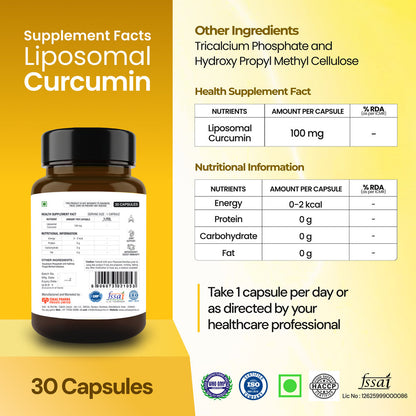 Liposomal Curcumin for Consistent Joint Support & Absorption