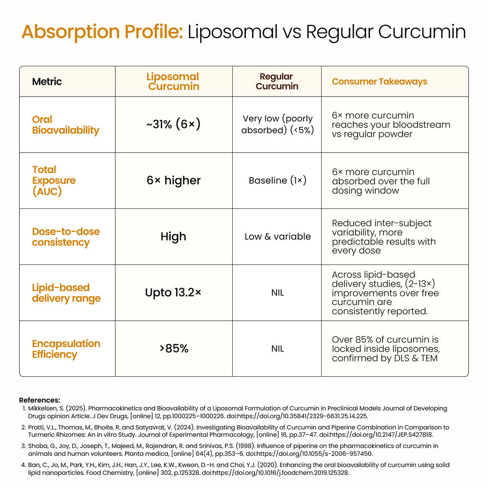 Liposomal Curcumin for Consistent Joint Support & Absorption