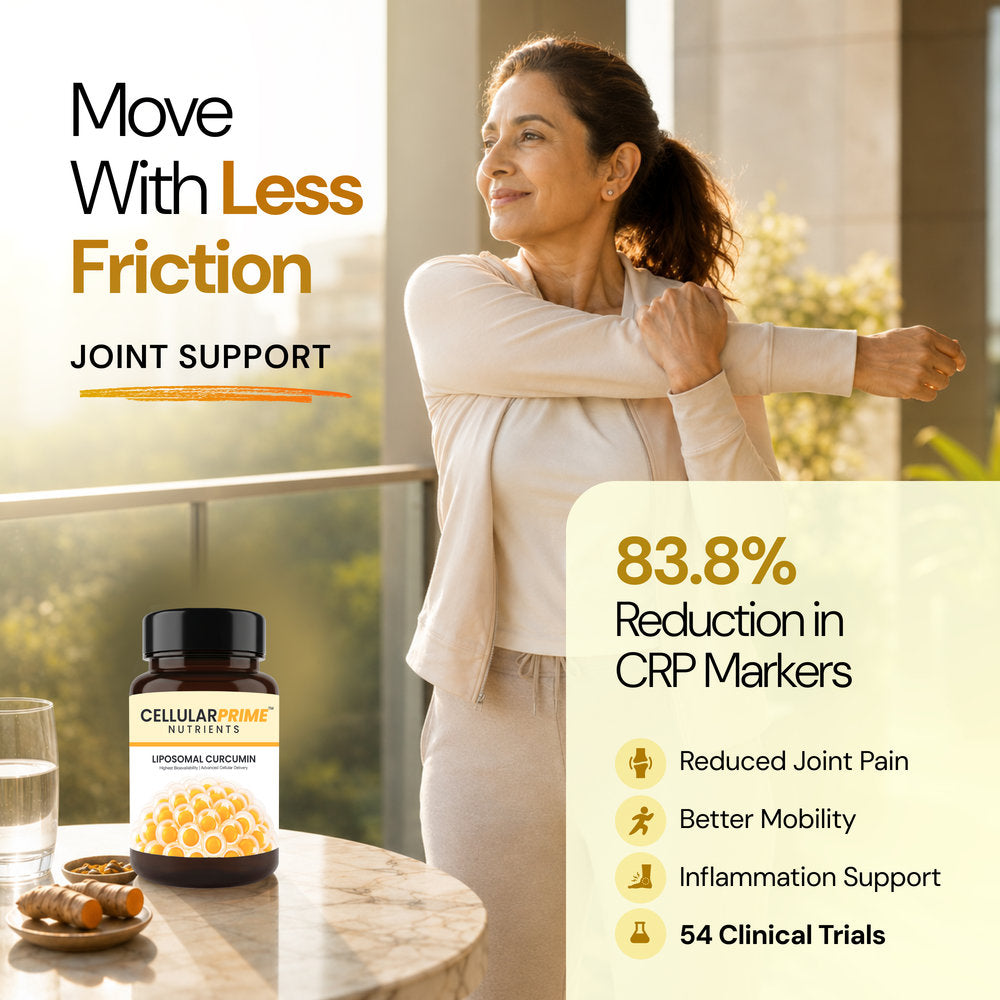 Liposomal Curcumin for Consistent Joint Support & Absorption