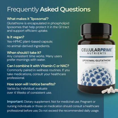 Liposomal Glutathione for Antioxidant Support
