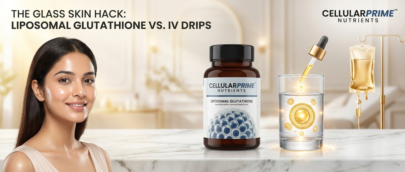 Liposomal Glutathione: The Glass Skin Hack vs. IV Drips