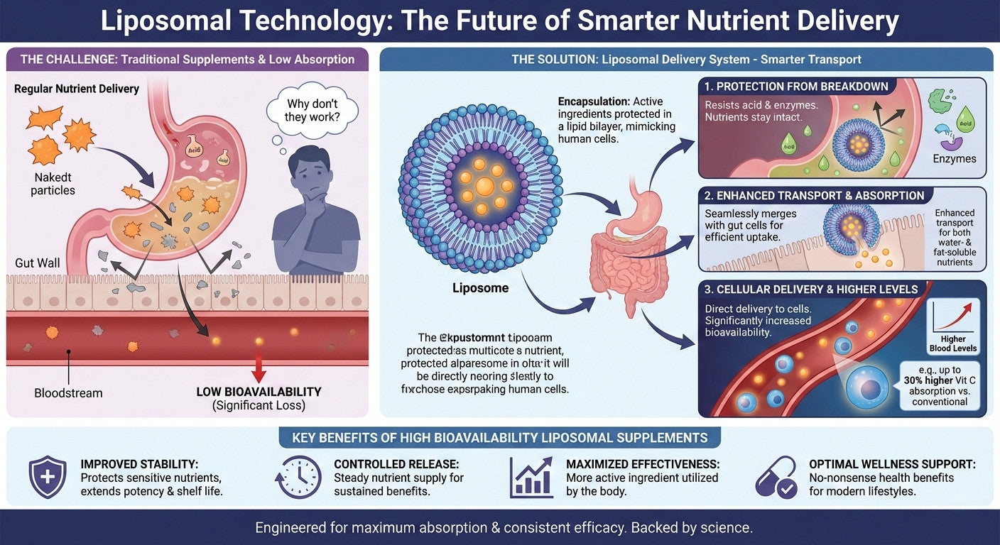 Liposomal Technology: Key to Smarter Nutrient Delivery