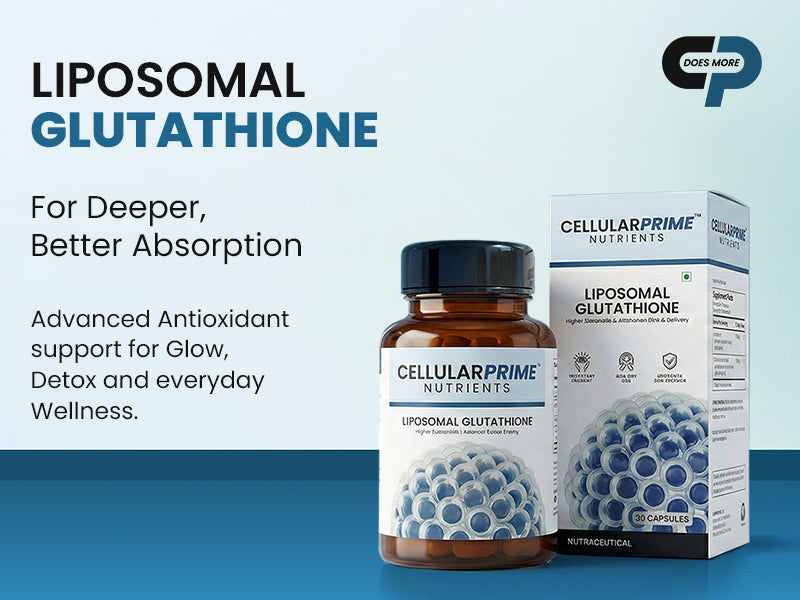 Liposomal Glutathione for better absorption