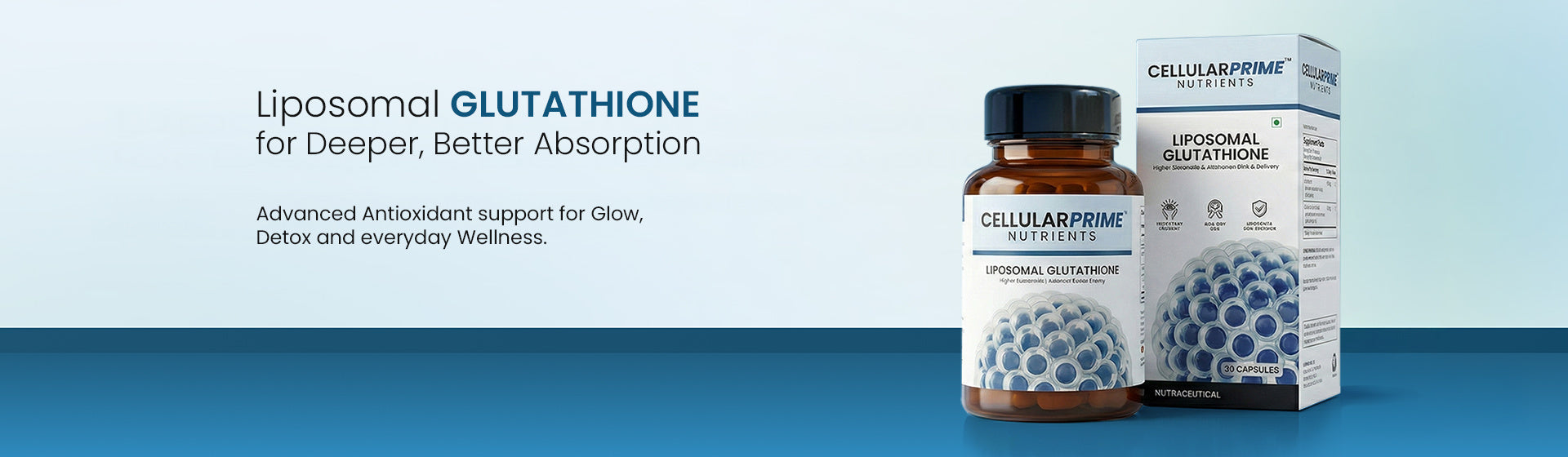 Liposomal Glutathione for deeper, better absorption