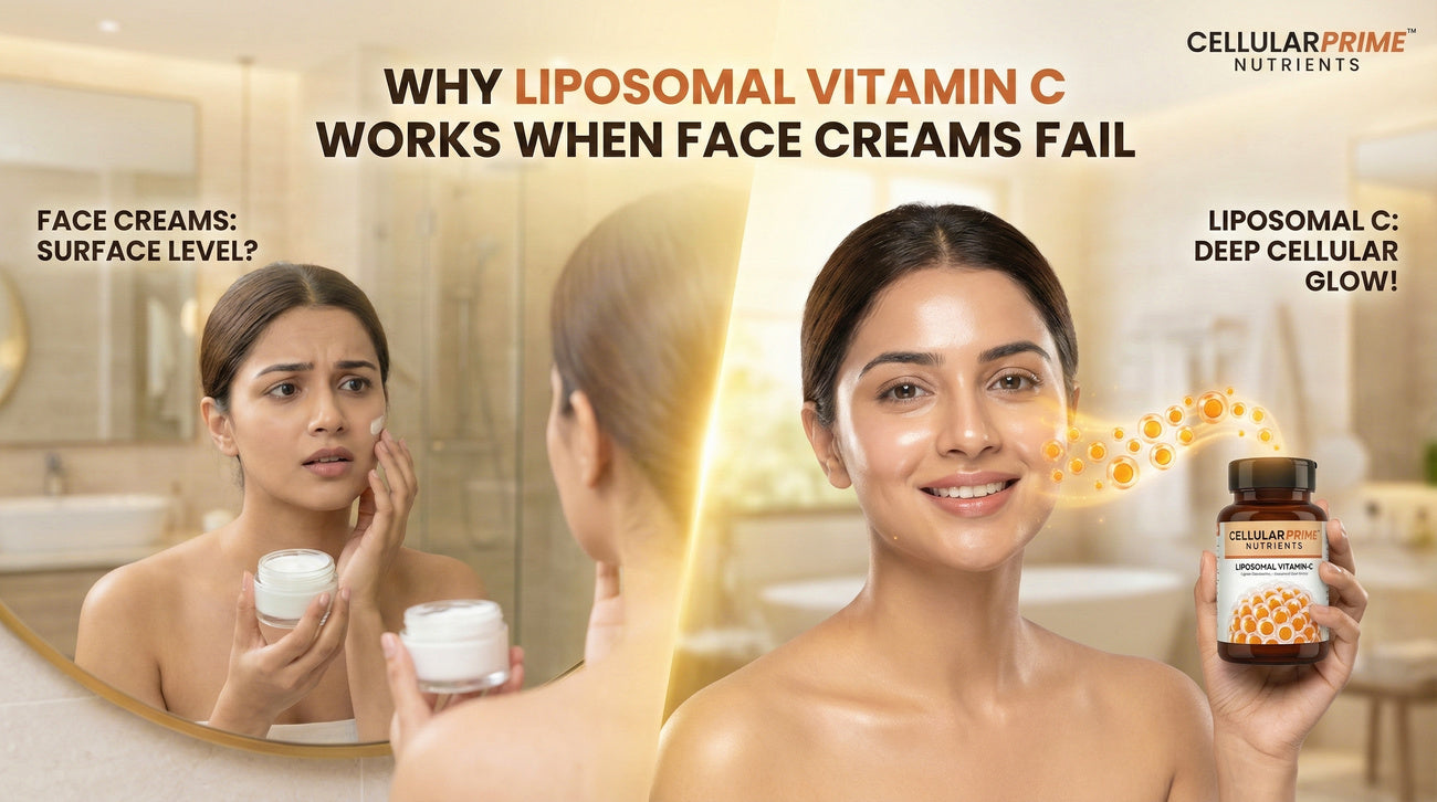 Why Liposomal Vitamin C Works When Face Creams Fail